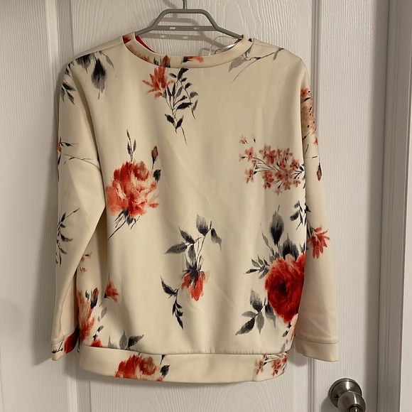 Zara Floral Top Size M - Picture 4 of 7